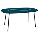 Fermob Lorette Table ovale 160 x 90cm Bleu acapulco 21 