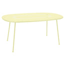 Fermob Lorette Table ovale 160 x 90cm Citron givré A6 