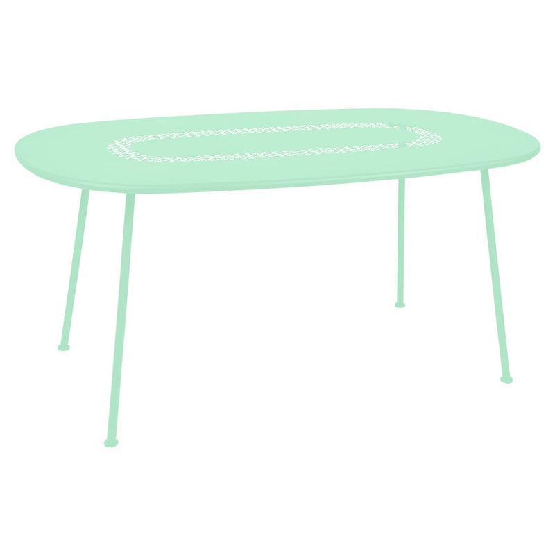 Fermob Lorette Table ovale 160 x 90cm Vert opaline 83 