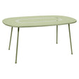 Fermob Lorette Table ovale 160 x 90cm Vert tilleul 65 