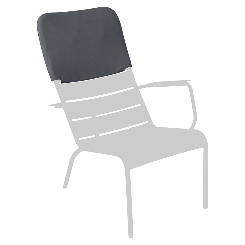 Fermob Luxembourg Appui-tête fauteuil bas Stéréo Carbone 47ST 