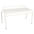Fermob Luxembourg Banc Compact 2 places Blanc coton 01 