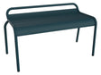 Fermob Luxembourg Banc Compact 2 places Bleu acapulco 21 
