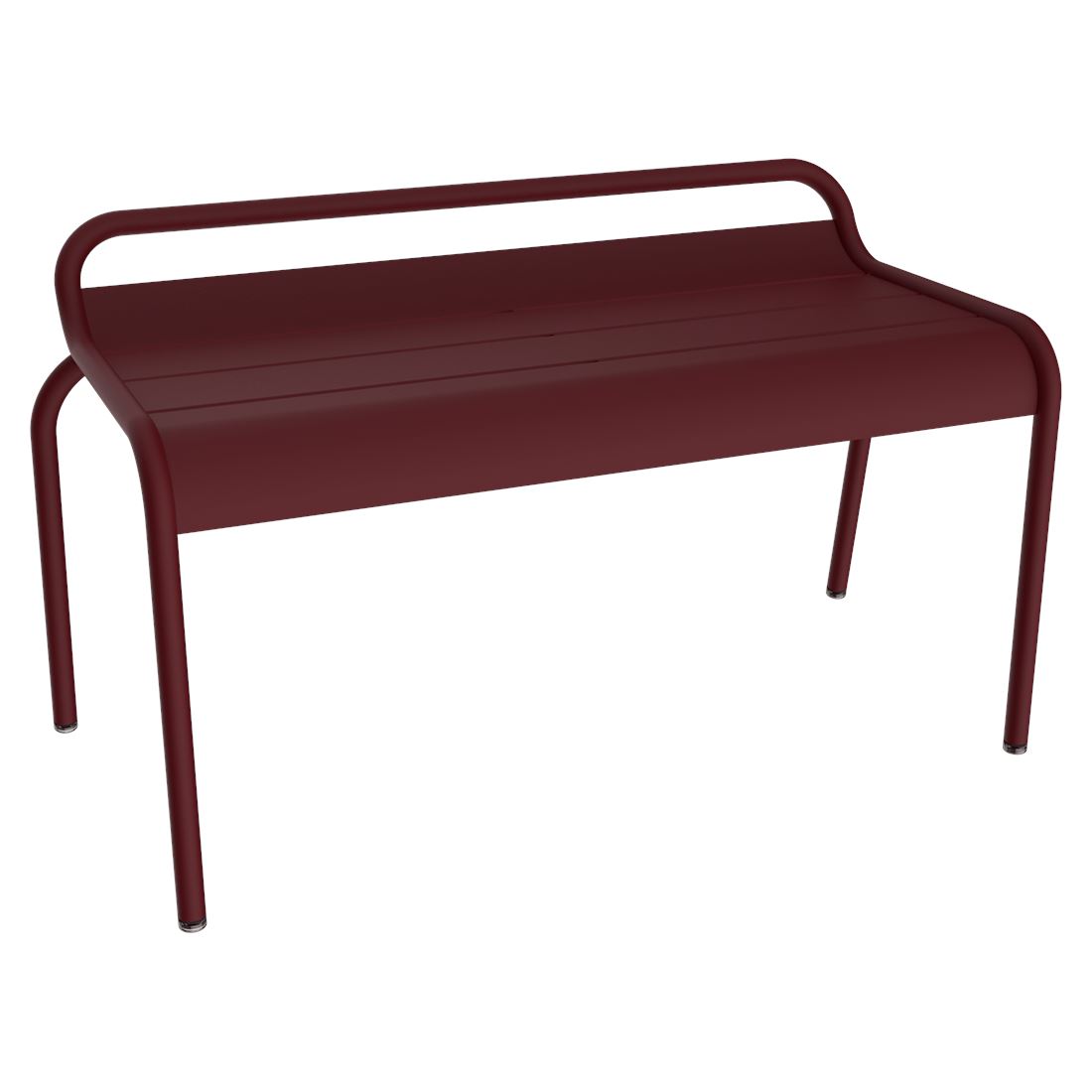 Fermob Luxembourg Banc Compact 2 places Cerise noire B9 
