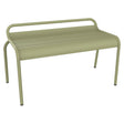 Fermob Luxembourg Banc Compact 2 places Vert tilleul 65 