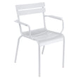Fermob Luxembourg Bridge Fauteuil Blanc coton 01 