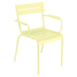 Fermob Luxembourg Bridge Fauteuil Citron givré A6 