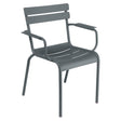 Fermob Luxembourg Bridge Fauteuil Gris orage 26 