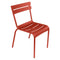 Fermob Luxembourg Chaise acier Ocre rouge 20 