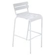 Fermob Luxembourg Chaise de bar Blanc coton 01 
