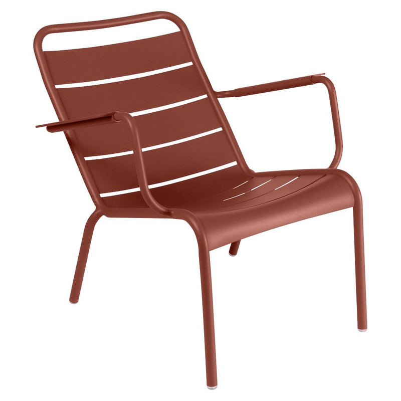 Fermob Luxembourg Fauteuil bas Ocre rouge 20 