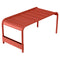 Fermob Luxembourg Grande table basse / banc Ocre rouge 20 