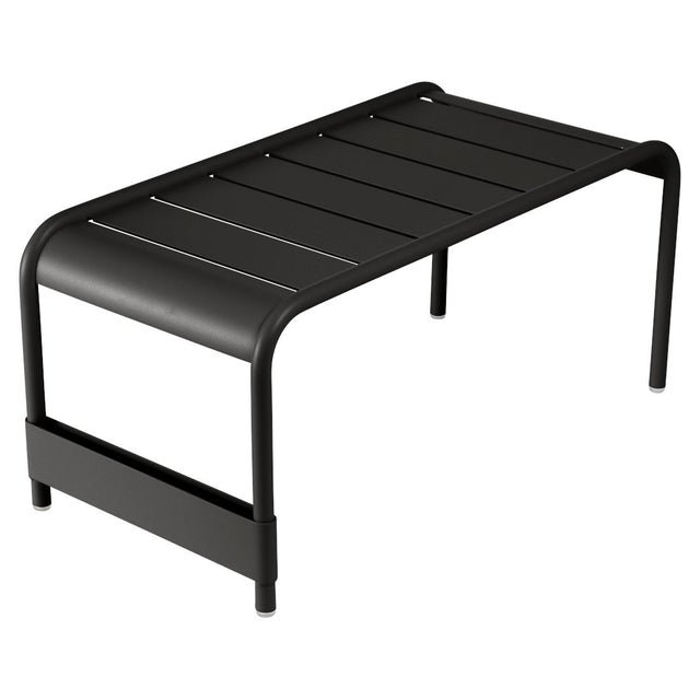Fermob Luxembourg Grande table basse / banc Réglisse 42 