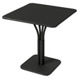 Fermob Luxembourg Guéridon 71 x 71cm plateau plein Réglisse 42 