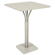 Fermob Luxembourg Guéridon haut 80 x 80cm Gris argile A5 