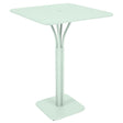 Fermob Luxembourg Guéridon haut 80 x 80cm Menthe glaciale A7 