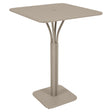 Fermob Luxembourg Guéridon haut 80 x 80cm Muscade 14 