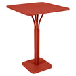 Fermob Luxembourg Guéridon haut 80 x 80cm Ocre rouge 20 