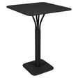 Fermob Luxembourg Guéridon haut 80 x 80cm Réglisse 42 