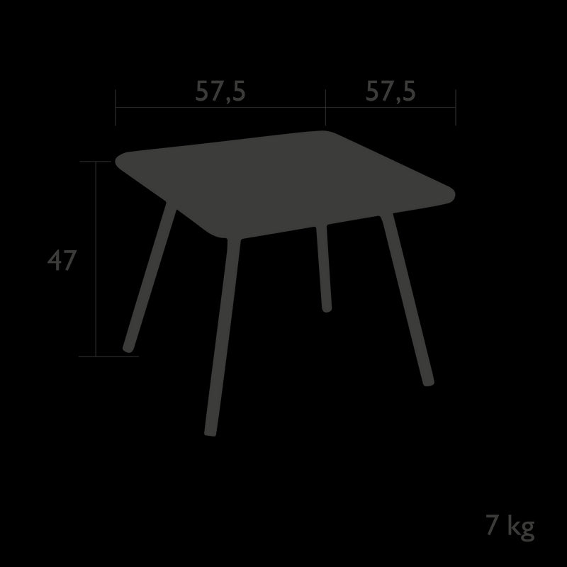 Fermob Luxembourg Kid Table 57 x 57cm 