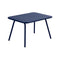 Fermob Luxembourg Kid Table 76 x 55.5cm Bleu abysse 92 