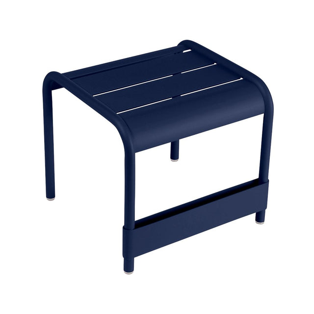 Fermob Luxembourg Petite table basse / repose-pieds Bleu abysse 92 