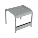 Fermob Luxembourg Petite table basse / repose-pieds Gris lapilli C7 