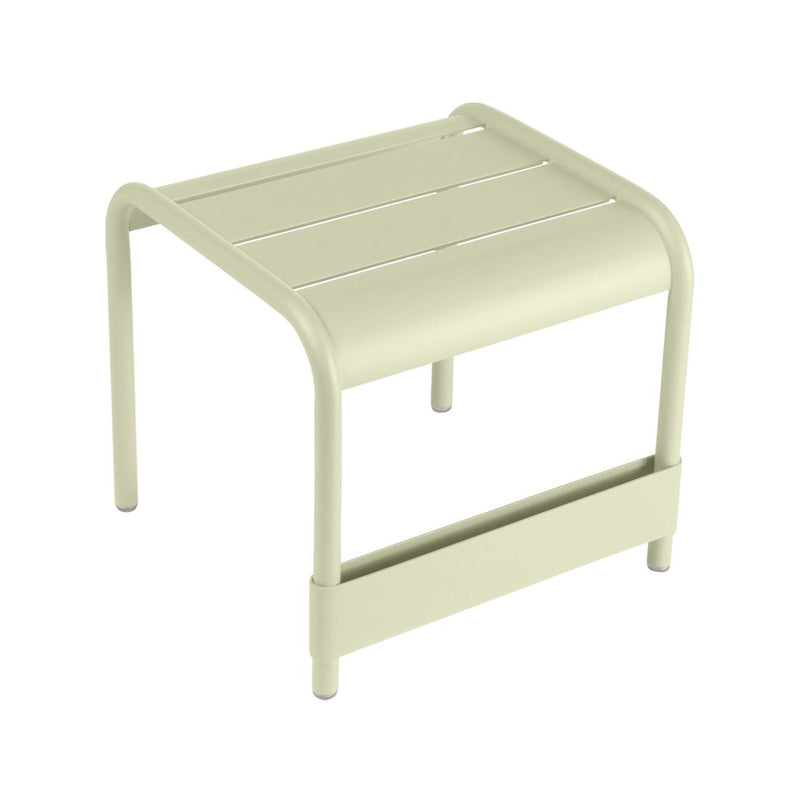 Fermob Luxembourg Petite table basse / repose-pieds Vert tilleul 65 