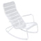 Fermob Luxembourg Rocking chair Blanc coton 01 