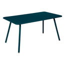 Fermob Luxembourg Table 143 x 80cm Bleu acapulco 21 