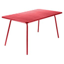 Fermob Luxembourg Table 143 x 80cm Coquelicot 67 