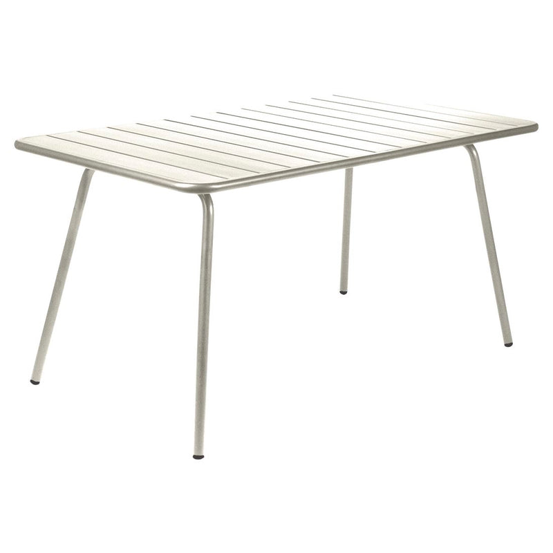 Fermob Luxembourg Table 143 x 80cm Gris argile A5 