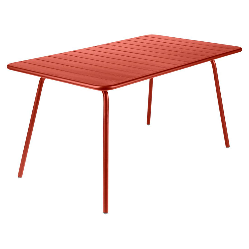Fermob Luxembourg Table 143 x 80cm Ocre rouge 20 