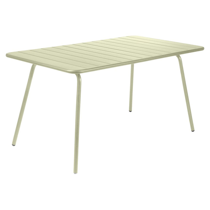 Fermob Luxembourg Table 143 x 80cm Vert tilleul 65 