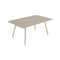 Fermob Luxembourg Table 165 x 100cm Muscade 14 