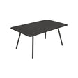 Fermob Luxembourg Table 165 x 100cm Réglisse 42 