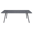 Fermob Luxembourg Table 207 x 100cm Carbone 47 