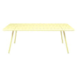 Fermob Luxembourg Table 207 x 100cm Citron givré A6 