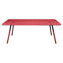 Fermob Luxembourg Table 207 x 100cm Coquelicot 67 
