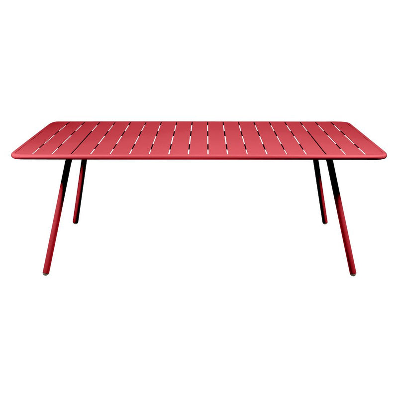 Fermob Luxembourg Table 207 x 100cm Coquelicot 67 