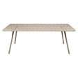 Fermob Luxembourg Table 207 x 100cm Muscade 14 