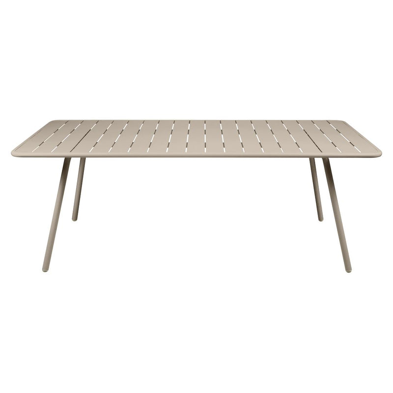 Fermob Luxembourg Table 207 x 100cm Muscade 14 
