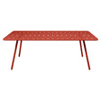 Fermob Luxembourg Table 207 x 100cm Ocre rouge 20 