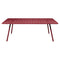 Fermob Luxembourg Table 207 x 100cm Piment 43 