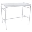 Fermob Luxembourg Table haute 126 x 73cm Blanc coton 01 