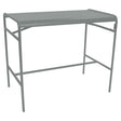 Fermob Luxembourg Table haute 126 x 73cm Gris lapilli C7 