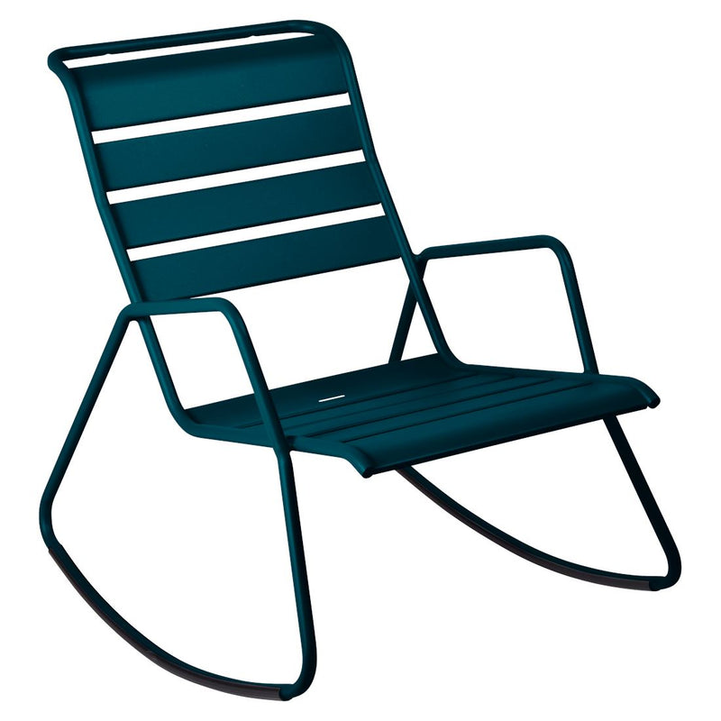 Fermob Monceau Rocking chair Bleu acapulco 21 