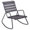 Fermob Monceau Rocking chair Carbone 47 