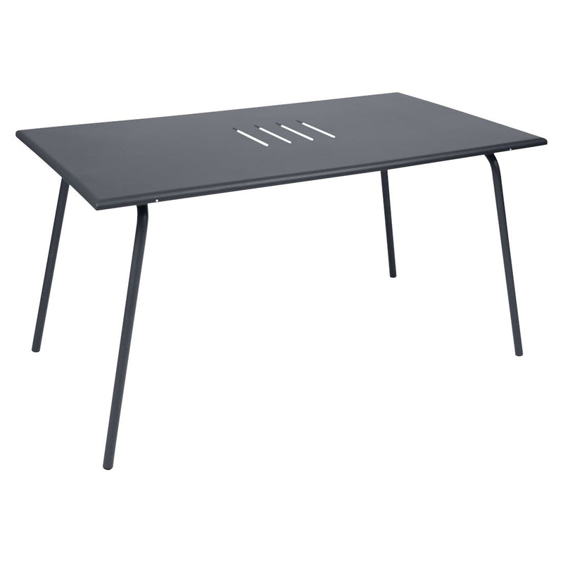 Fermob Monceau Table 146 x 80cm Carbone 47 