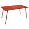 Fermob Monceau Table 146 x 80cm Ocre rouge 20 